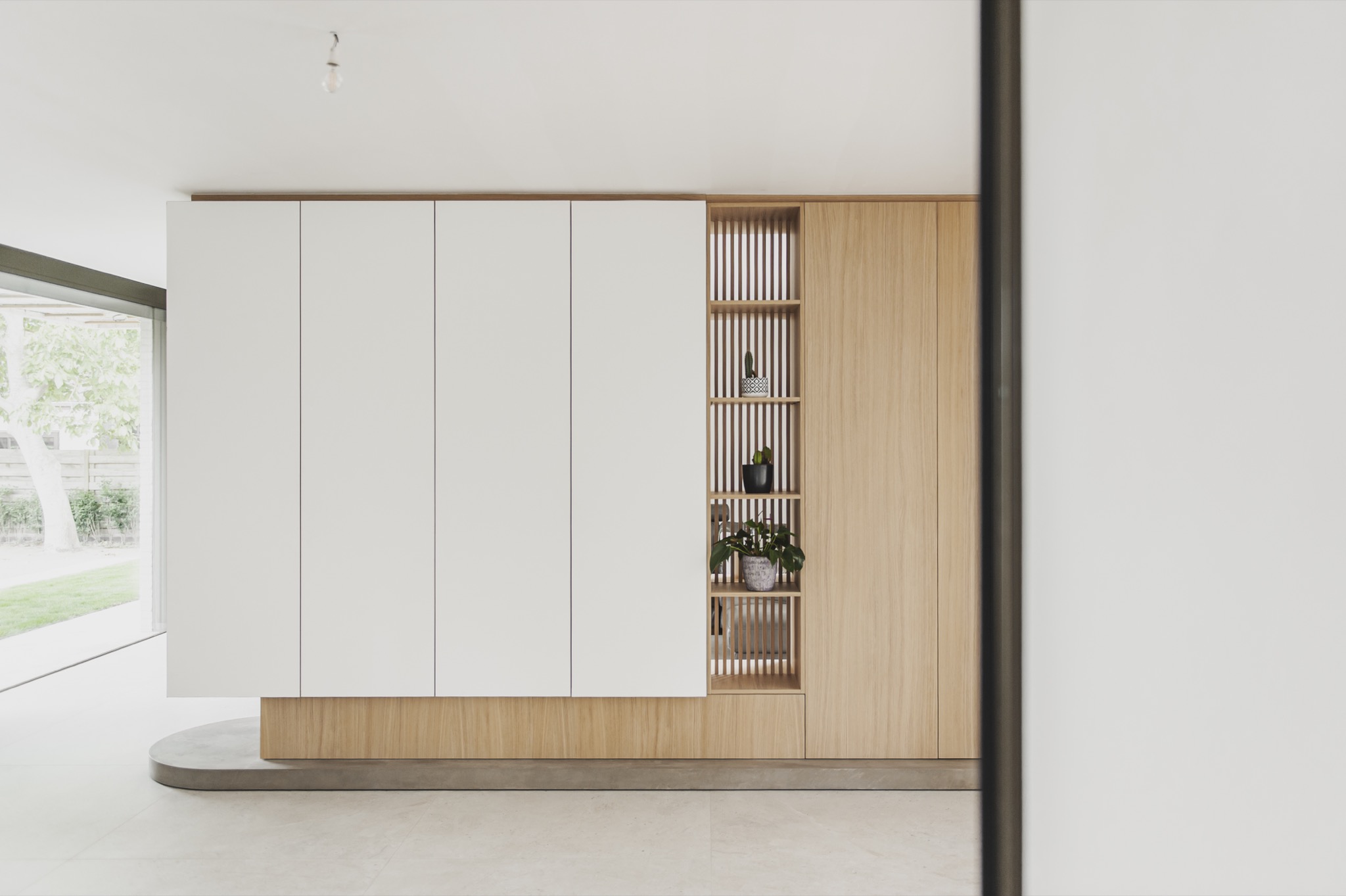 Keuken met marmeren eiland